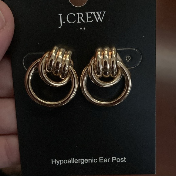 Jewelry - J. Crew circular earrings
